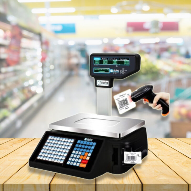 ALPHA LB-15 LABEL PRINTING SCALE